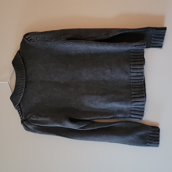 Revolution Medium Grey Zip-Up Sweater - Picture 3 of 5